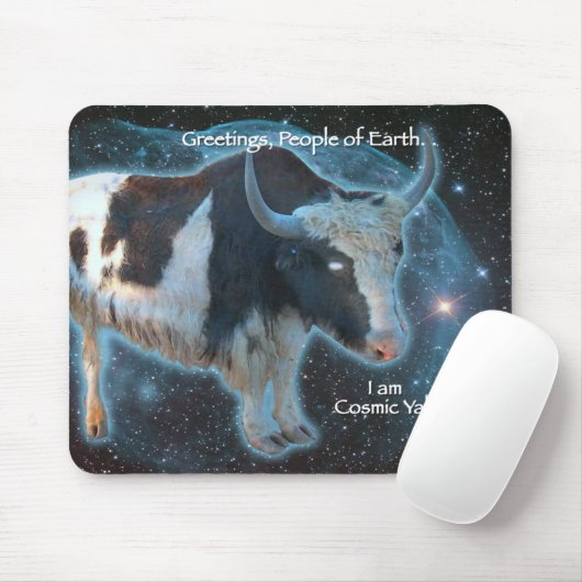 宇宙ヤク マウスパッド (マウス)
