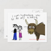 宇宙ヤック#2 ポストカード (正面/裏面)