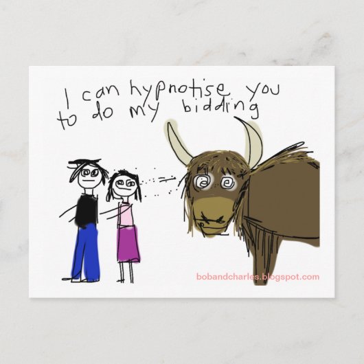 宇宙ヤック#2 ポストカード (正面)