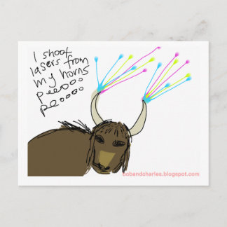 宇宙ヤック#3 ポストカード