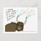 宇宙ヤック#3 ポストカード (正面)