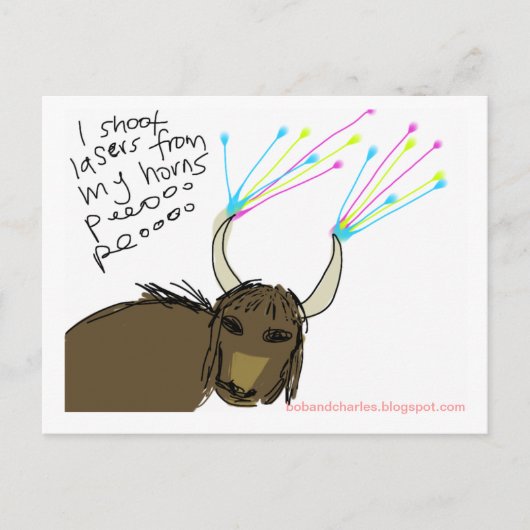 宇宙ヤック#3 ポストカード (正面)