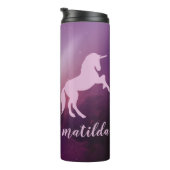 宇宙ユニコーンカラフル銀河系 タンブラー (回転右)