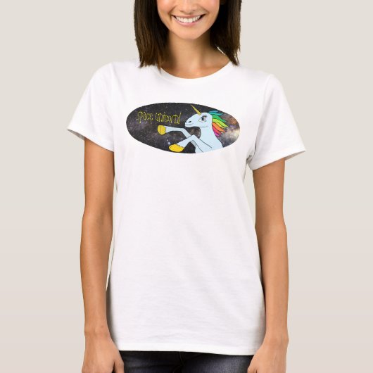 宇宙ユニコーン!ラディイエーエス!!シャツ Tシャツ (正面)