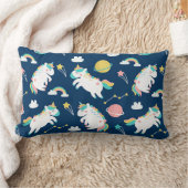 宇宙ユニコーン ランバークッション (ブランケット)