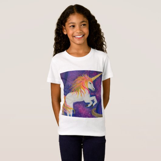 宇宙ユニコーン Tシャツ (正面フル)