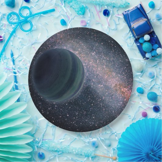 宇宙ユニバース銀河系テーマガーデンパーティーエッセンシャル ペーパープレート (パーティー)