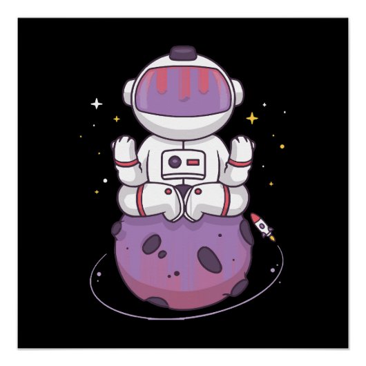 宇宙ヨガ ポスター (正面)
