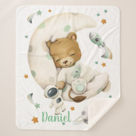 宇宙ライオンシェルパブランケット シェルパブランケット