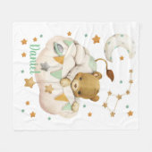 宇宙ライオンフリースブランケット フリースブランケット (正面(横))