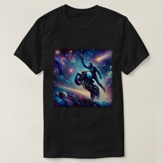 宇宙ライダー001 Tシャツ (デザイン正面)