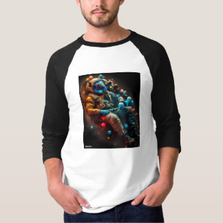 宇宙ラウンジャー半袖ベースボールアンダーシャツ Tシャツ