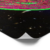 宇宙ラクシュミ曼荼羅のポスター ポスター (角)