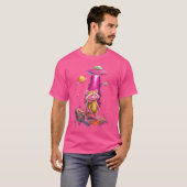 宇宙ラクーンUfo Tシャツ (正面フル)