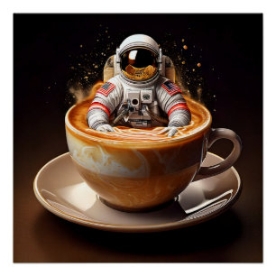 宇宙ラテポスター ポスター