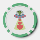 宇宙ラブエイリアンバレンタイン ポーカーチップ (裏面)