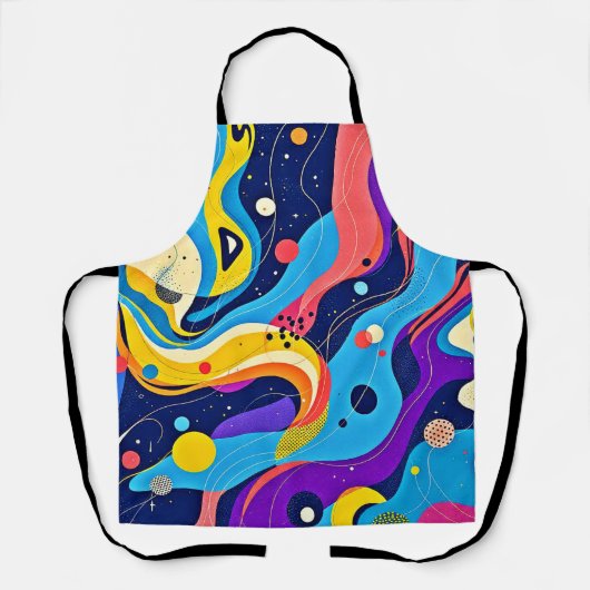 宇宙リズムアート エプロン (正面)