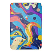 宇宙リズムアート バスマット (正面縦)