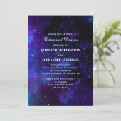 宇宙リハーサルディナー。夜星。海軍モダン 招待状 (スタンド正面)