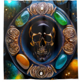 宇宙レクイエム大切シャワーカーテン シャワーカーテン