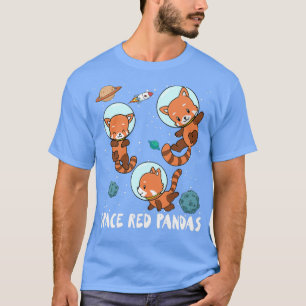宇宙レッドパンドラ宇宙飛行士の宇宙船の贈り物 Tシャツ