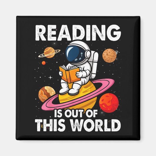 宇宙レベルのおもしろさ!スペース系の面白い本 マグネット (正面)