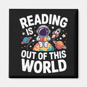 宇宙レベルのおもしろ本を読む マグネット