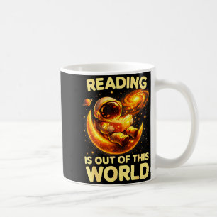 宇宙レベルのおもしろ読書グッズ コーヒーマグカップ