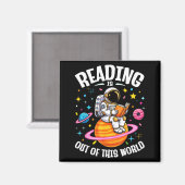 宇宙レベルの読書 スペースリーディング マグネット (正面/裏面)