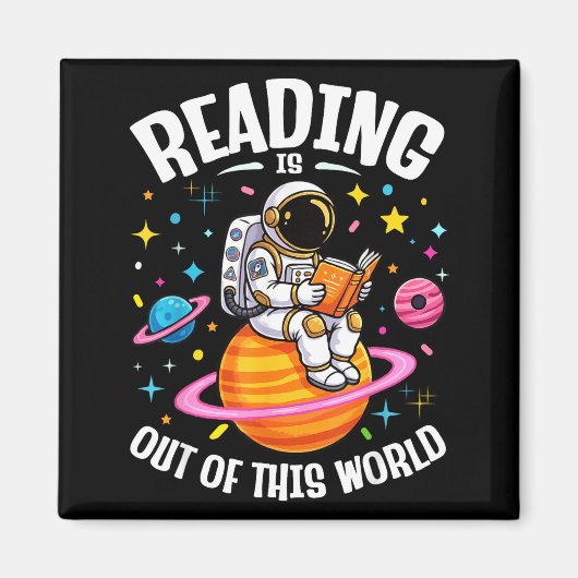 宇宙レベルの読書 スペースリーディング マグネット (正面)