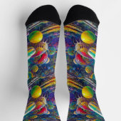 宇宙レースのプレミアムソックス ソックス (上部)