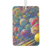 宇宙レースカー空気清浄機 カーエアーフレッシュナー (裏面)