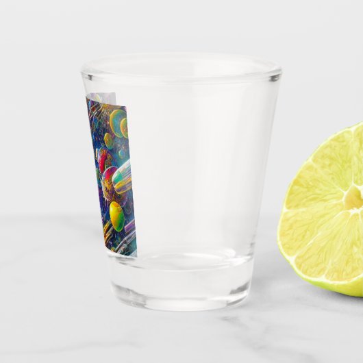 宇宙レースショットグラス ショットグラス (右)