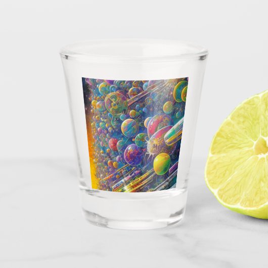 宇宙レースショットグラス ショットグラス (正面)