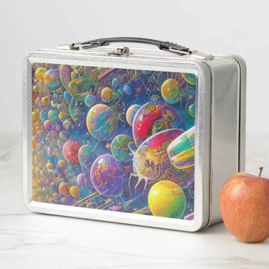 宇宙レースステンレス弁当箱 メタルランチボックス (インサイチュ)