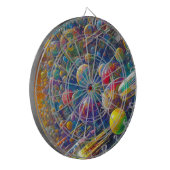 宇宙レースダーツボード ダーツボード (正面左)