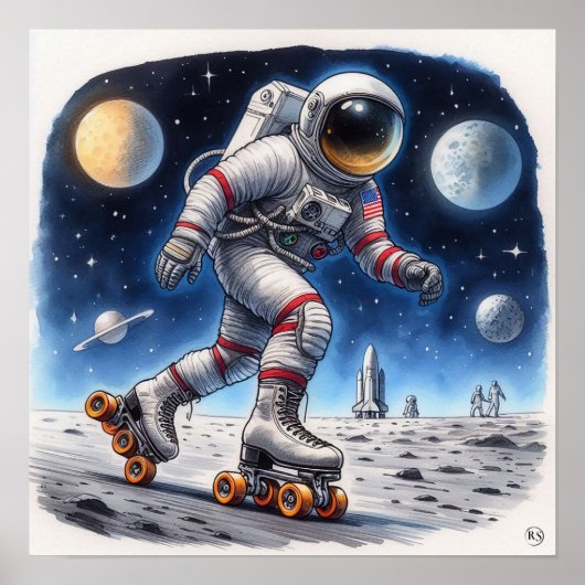 宇宙レースポスター ポスター (正面)