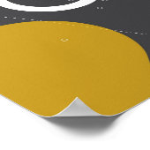 宇宙レース抽象芸術ポスター ポスター (角)