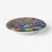 宇宙レース紙ボウル ペーパーボウル (傾斜あり)