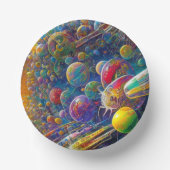 宇宙レース紙ボウル ペーパーボウル (正面)