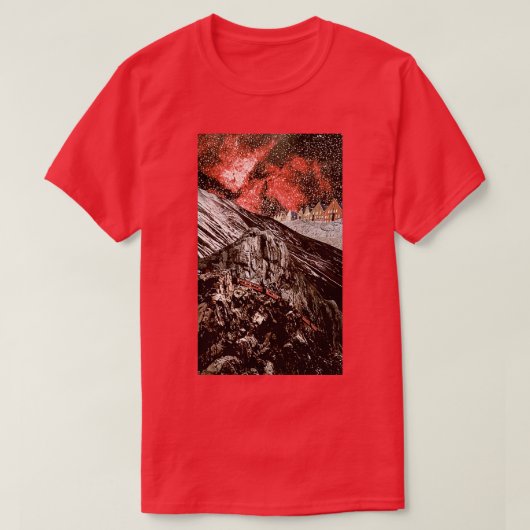 宇宙レール Tシャツ (デザイン正面)