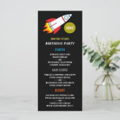 宇宙ロケットからムーンチルドレンの誕生日メニュー メニュー (スタンド正面)
