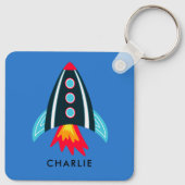 宇宙ロケットの子供たち キーホルダー (裏面)
