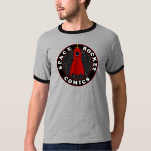 宇宙ロケットの漫画 Tシャツ