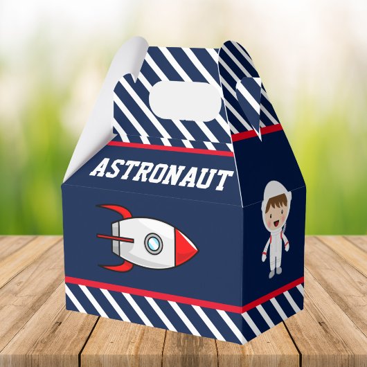 宇宙ロケットの誕生日パーティー フェイバーボックス