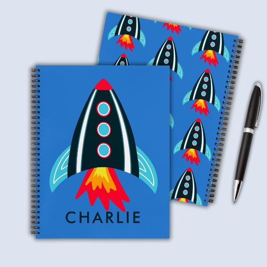 宇宙ロケットキッズ ノートブック