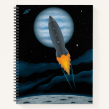 宇宙ロケットシーン