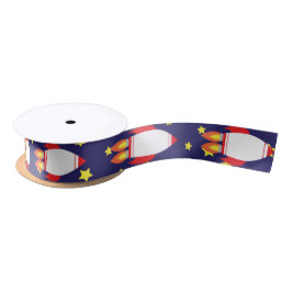 宇宙ロケットスターシップ宇宙リボン サテンリボン