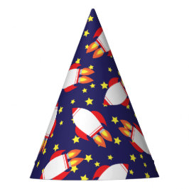 宇宙ロケットスターシップ1歳の誕生日パーティーハット パーティーハット