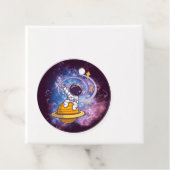 宇宙ロケットテーマパーティーカップケーキトッパー フェイバータグ (インサイチュ)